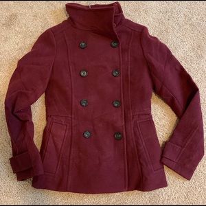 Women’s H&M Burgundy Coat